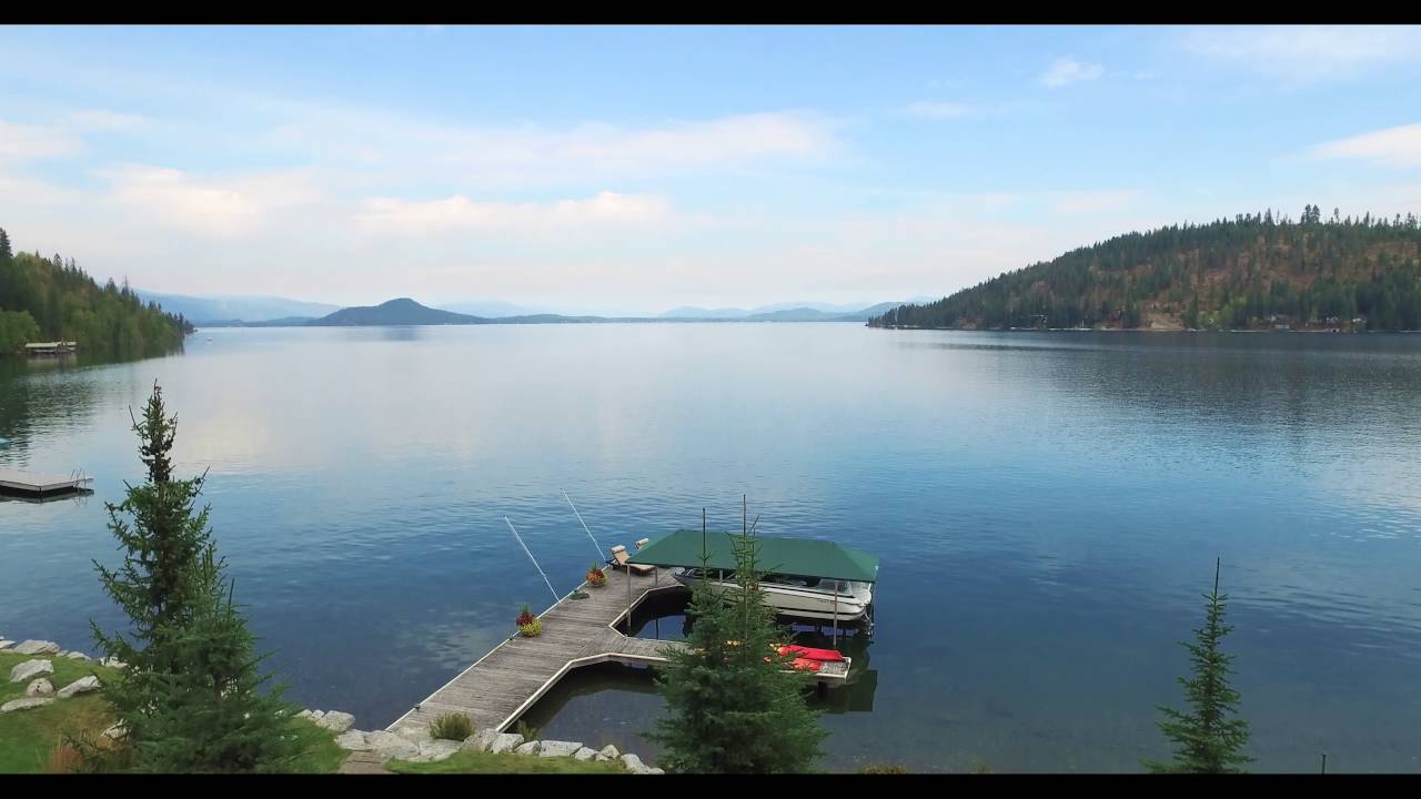 Sandpoint Idaho Lake House HD Drone work