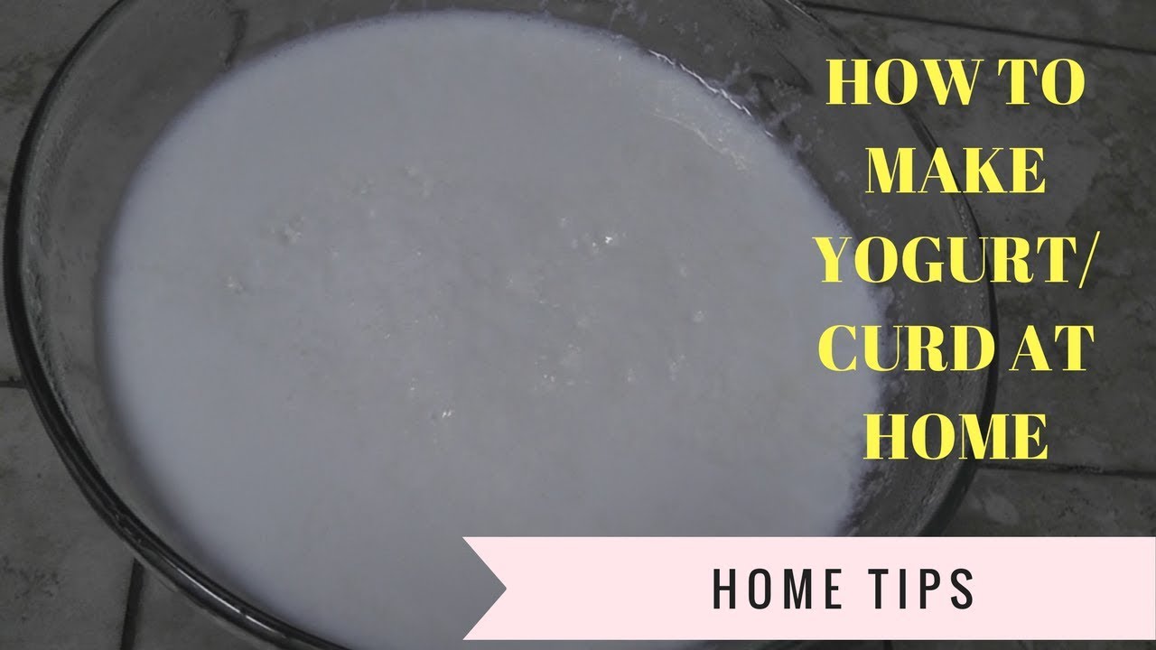 Homemade Yogurt without Starter or Yeast (With English Subtitles)
