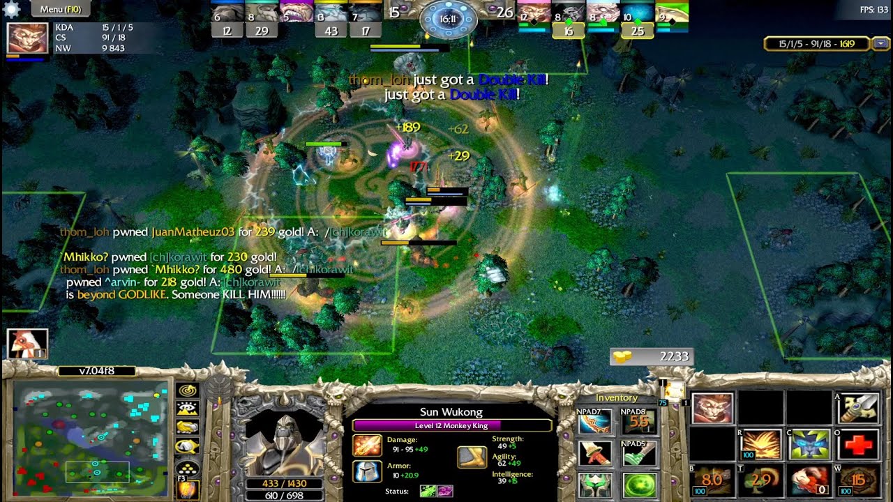 DOTA 1 Sun Wukung Monkey King Beyond GODLIKE #17
