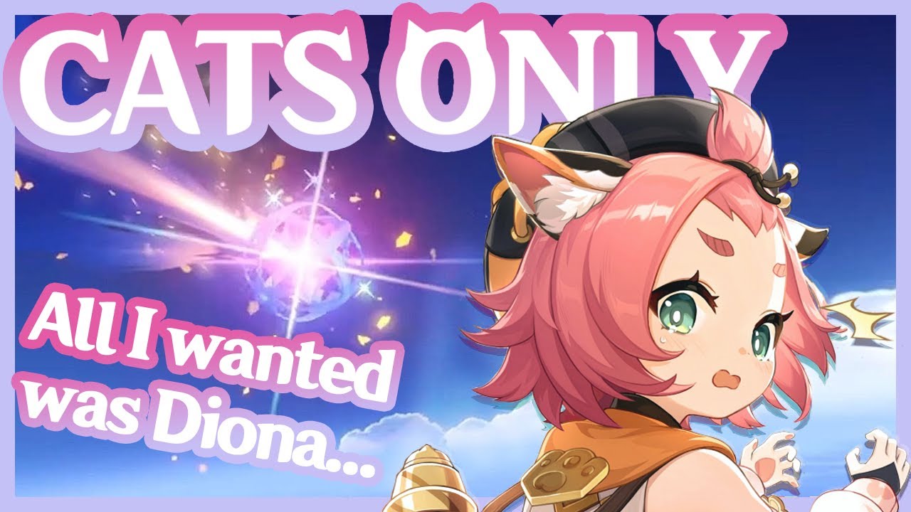 DISASTROUS Diona Pulls | Genshin Impact CATS ONLY