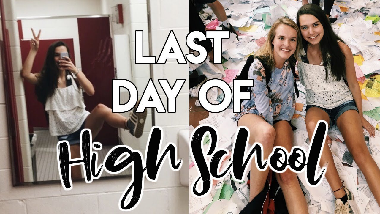 LAST DAY OF HIGH SCHOOL VLOG // senior year day in my life
