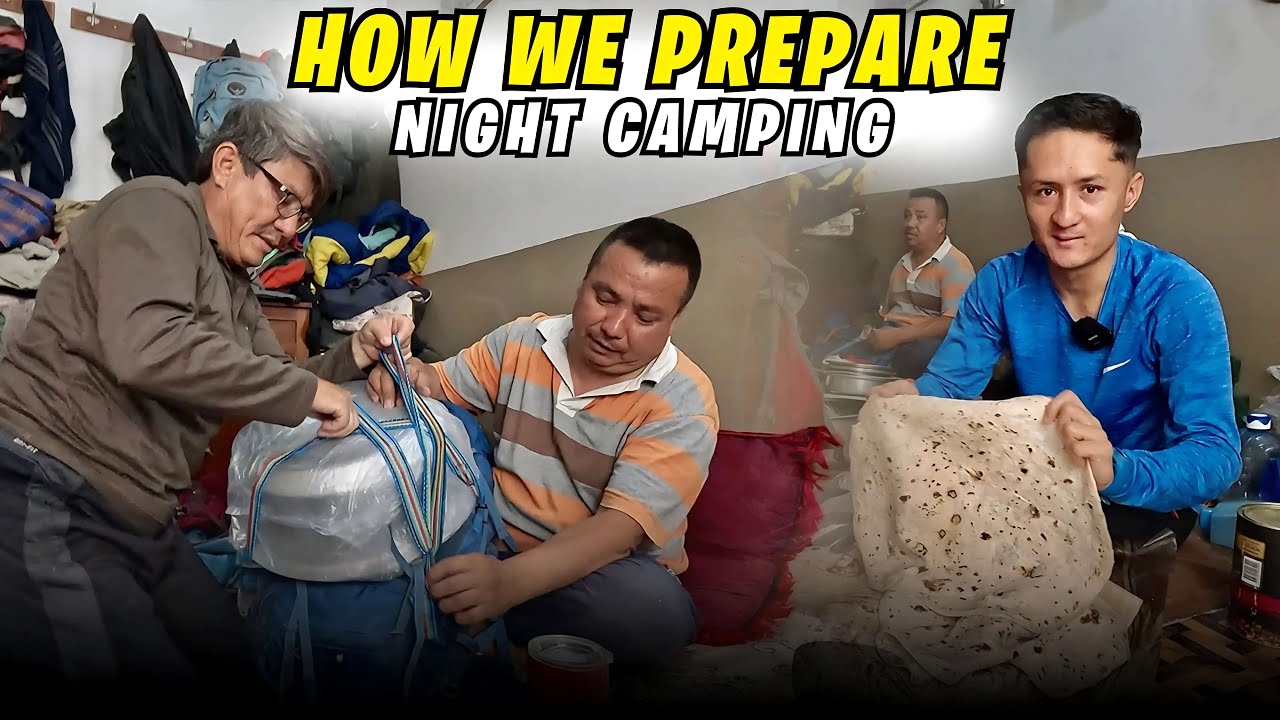 This is How We Prepare For Camping | Don't Miss The End | Part 01 | Hiking Vlog | Zakir kiro