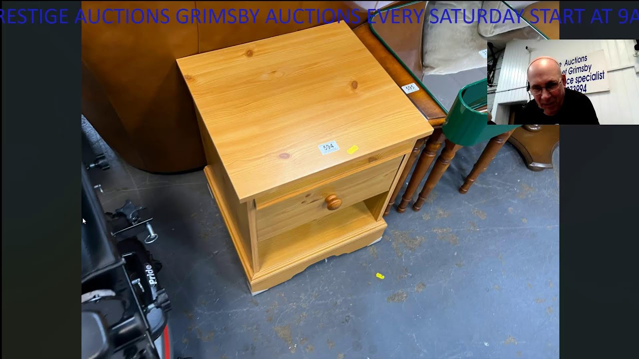 Saturday 3rd  January Live Auction Stream From Grimsby Starts At 9am