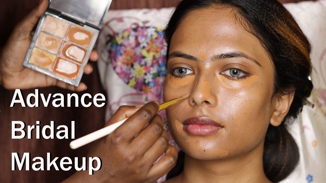 Summer Bridal Makeup Tutorial/ Makeup Tutorial For Beginners/ Spot Light Eyemakeup/ Halo Eyemakeup