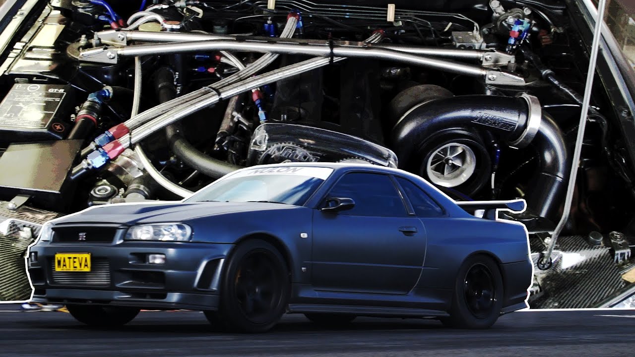 Dom's Monster 1000hp R34 Skyline GT-R - Born This Way Modifiers Ep. 3