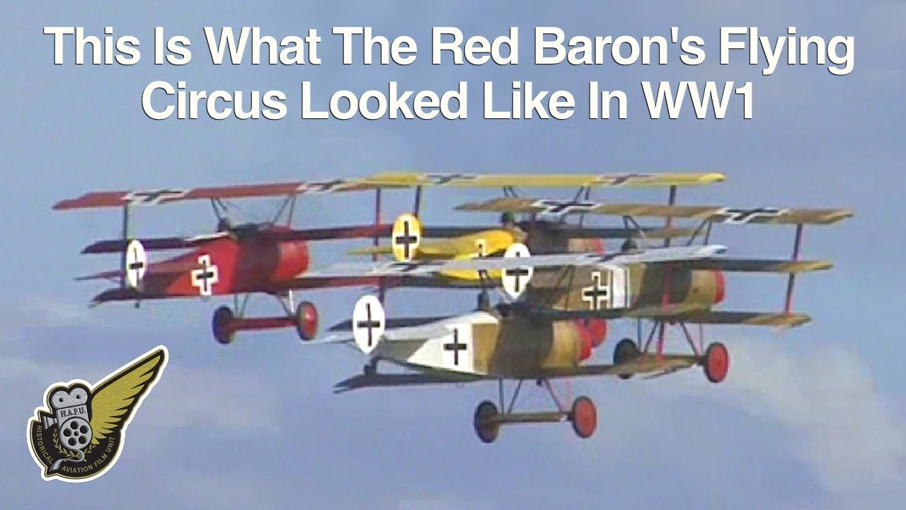 Seven Fokker Dr.1 Triplanes of Jasta 11