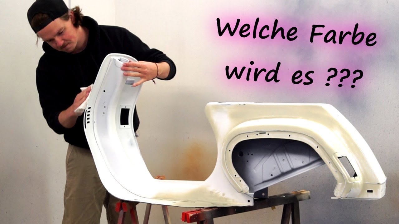 Meine Vespa wird lackiert - Das wird meine Vespa PK50 XL2