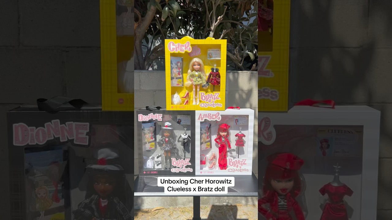 Cher Horowitz Bratz x clueless doll unboxing #cherhorowitz #clueless #bratz #bratzdolls #dolls