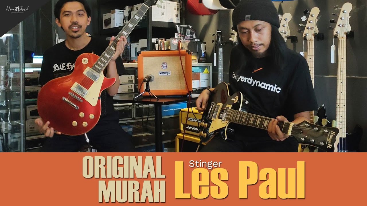 Gitar Les Paul Murah 1 Jutaan!! - Stinger Les Paul