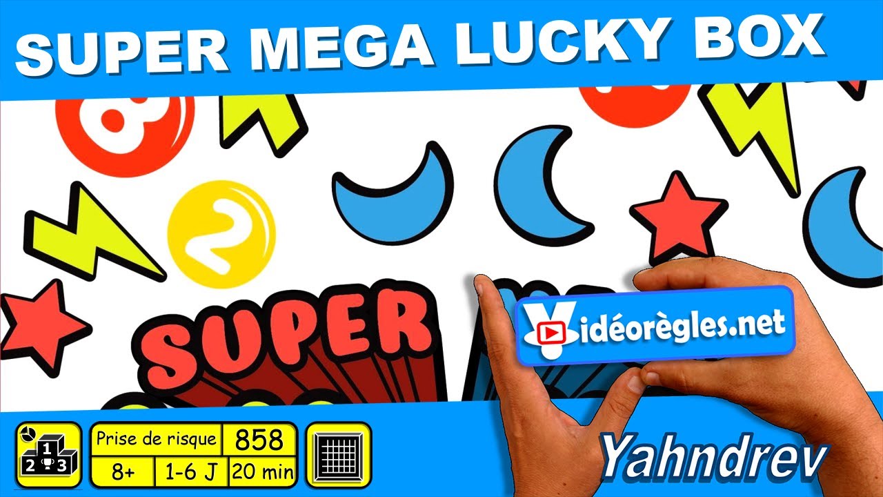 Vidéorègle Jeu de Société " SUPER MEGA LUCKY BOX " par Yahndrev (