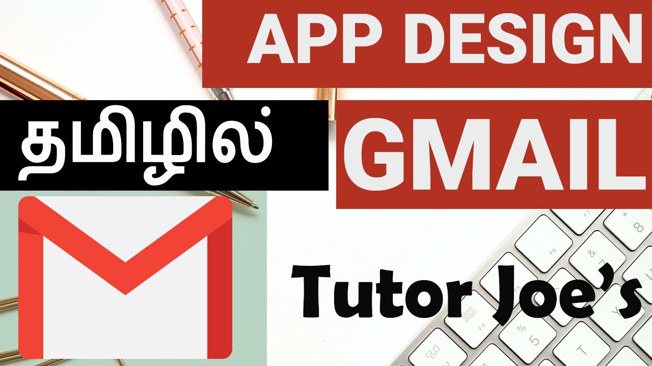 Gmail Ui Design in Flutter | Tamil | Gmail Clone Tutorial in Tamil