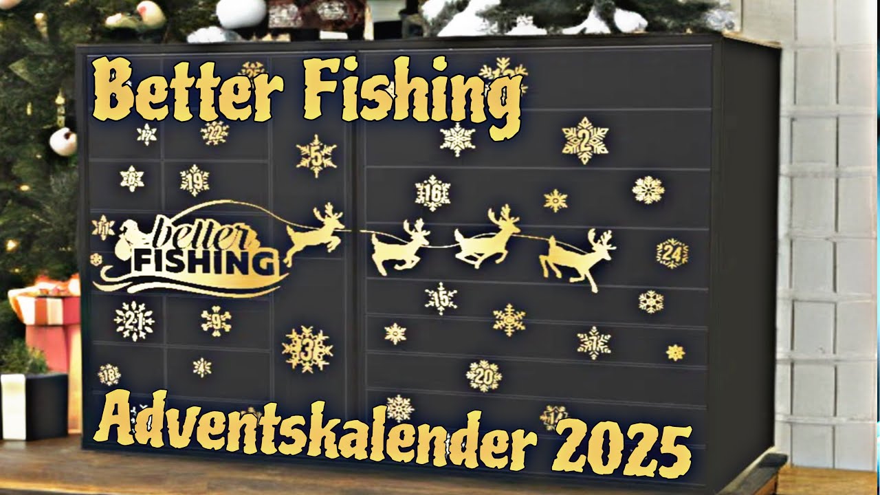 Krasser Inhalt! 😱 Better Fishing XXL Adventskalender 2025 Unboxing & Review