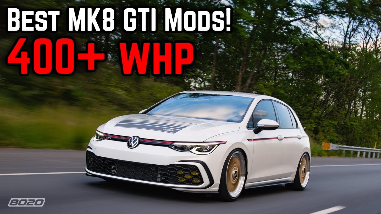 Как построить VW MK8 GTI мощностью более 400 л.с.!