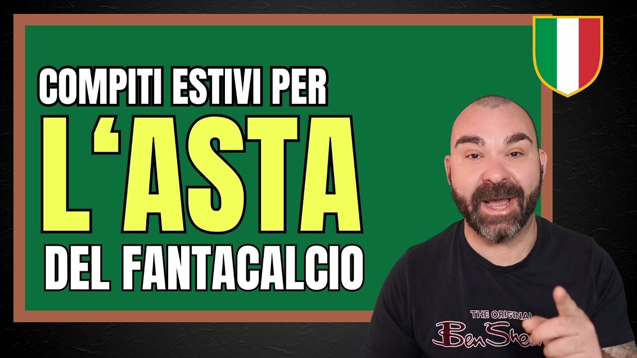 9 CONSIGLI da seguire per prepararti all'ASTA DEL FANTACALCIO