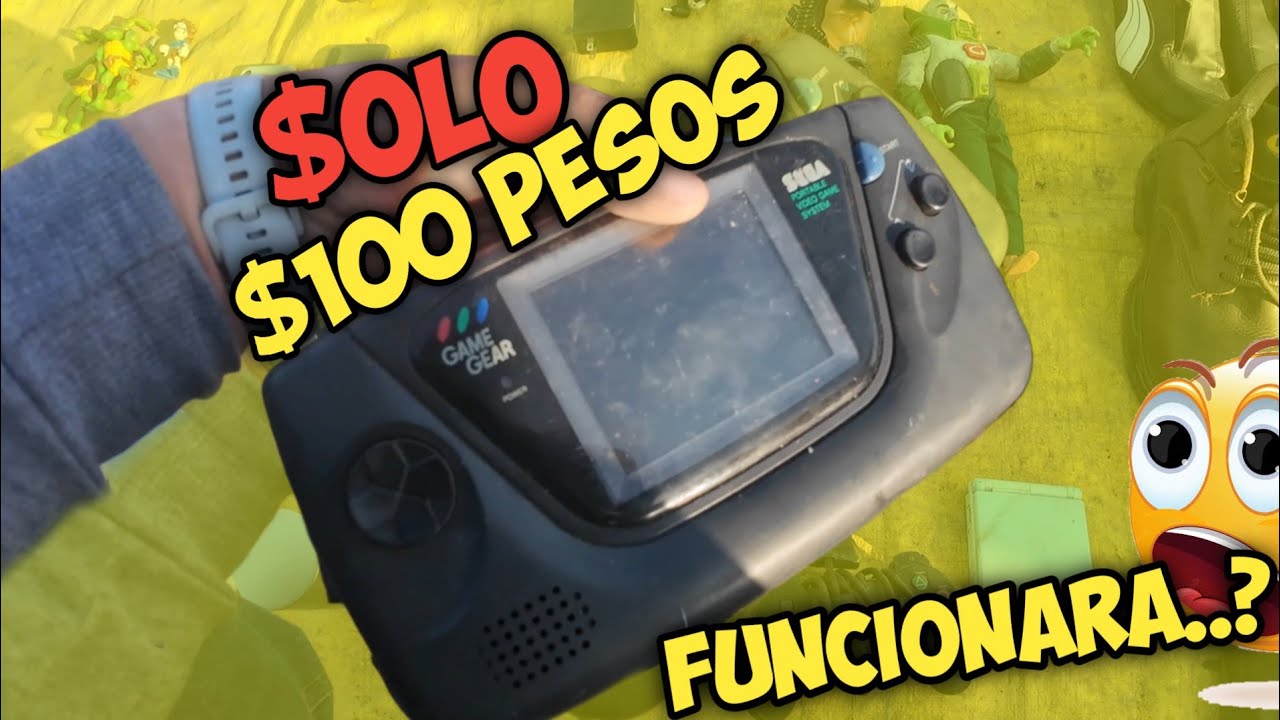 💰 ¡INCREÍBLE! GAME GEAR  por SOLO $100 en el TIANGUIS 😱DE LAS TORRES funcionará..?? #tiowar