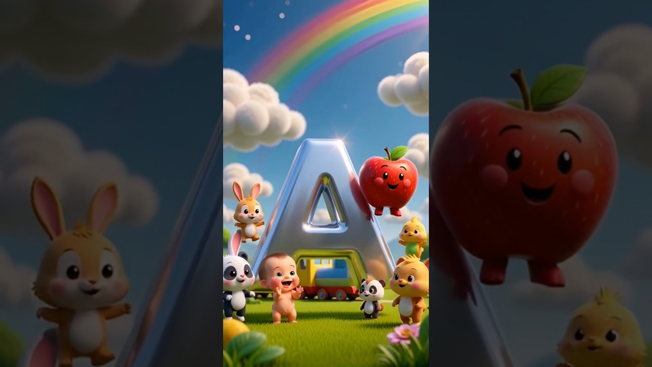ABC Phonics Song for Kids (A I Fun Alphabet & Nursery Rhyme 