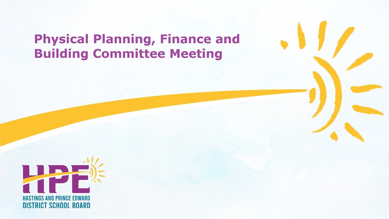 2026 June 8, Physical Planning, Finance and Building Committee Meeting
