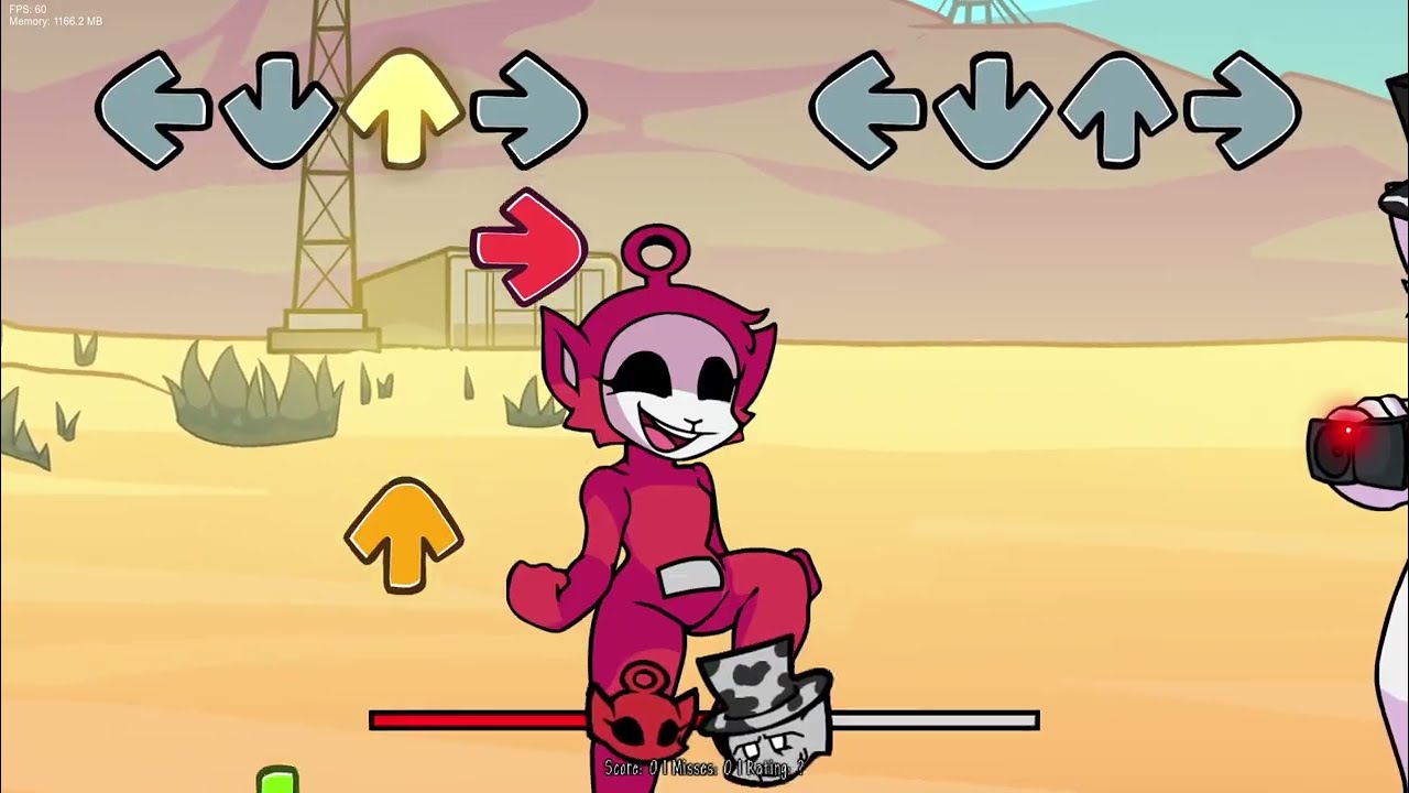 Funkin In The Massacre Night - Tubbie Massacre, but it uses an alternative instrumental