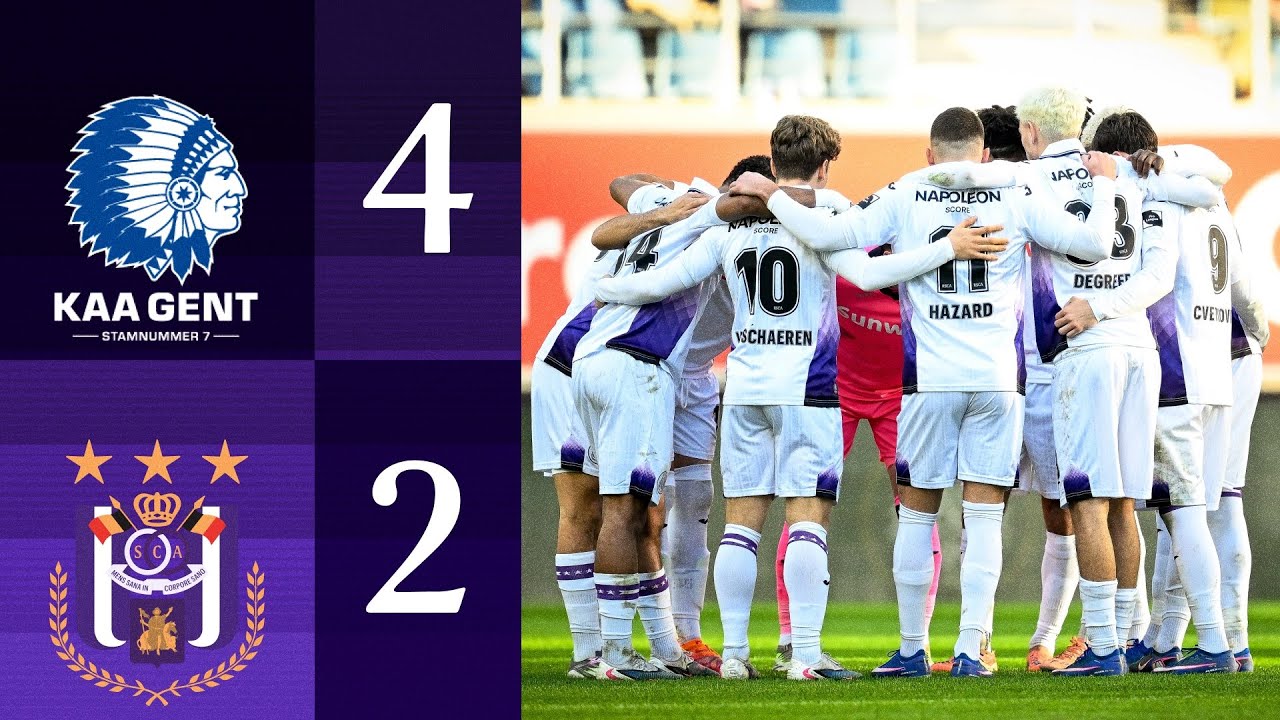 (FR) HIGHLIGHTS : KAA Gent - RSC Anderlecht | 2025-2026