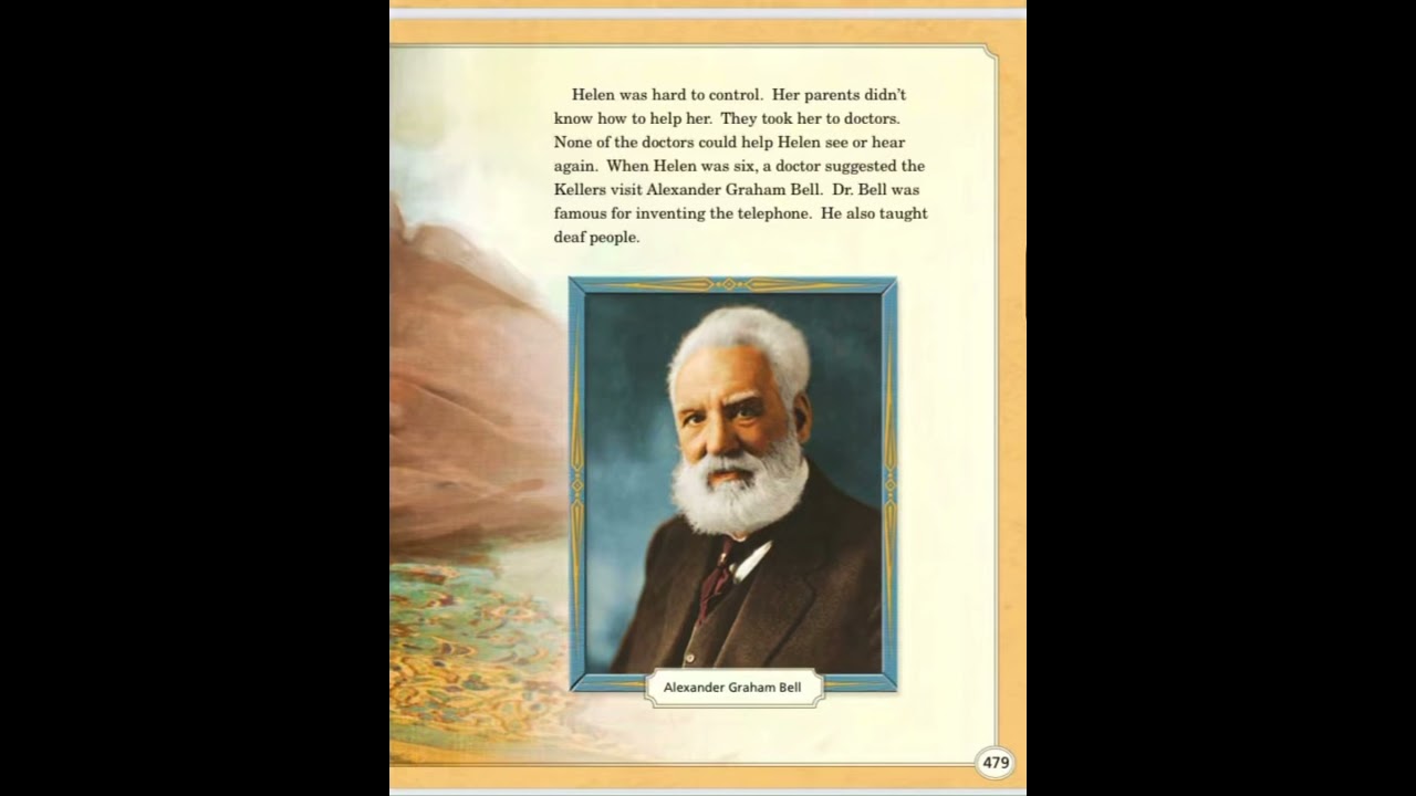 Helen Keller Journeys 2nd grade revised Unit 3 Lesson 14 listen to Reading