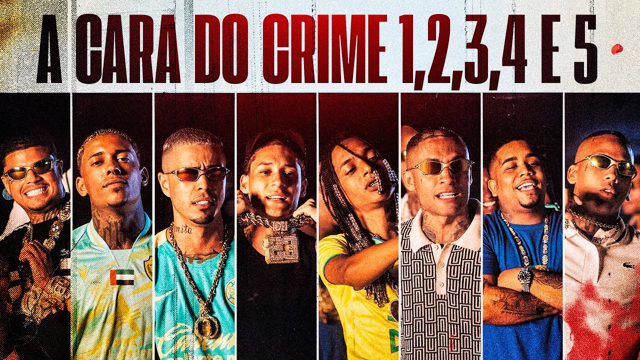 TODOS CARA DO CRIME - A CARA DO CRIME DE 1 A 5