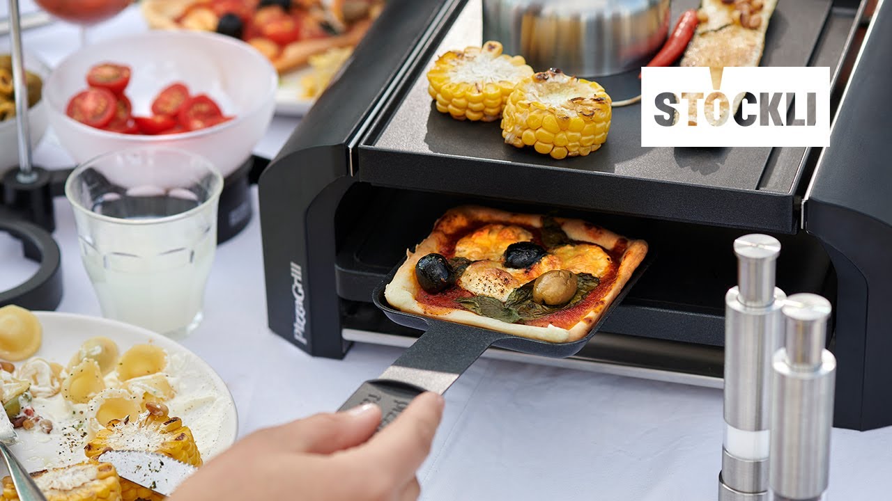 Vom Grillen bis Backen: PizzaGrill von Stöckli