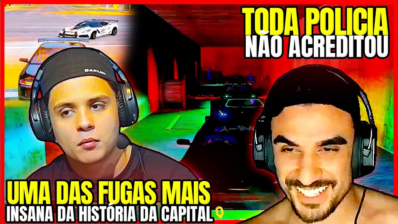 POLICIA NÃO ACREDITOU🔥 BOPE DO PAULINHO O LOKO FEZ UMA DAS FUGAS MAIS INSANAS DE TODAS
