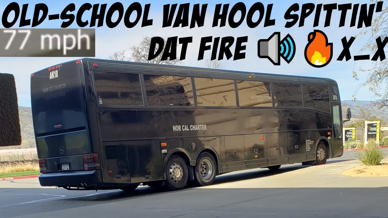 [CUMMINS ISM SOUNDS TOO DAMN GOOD🚌🔊🔥] NorCal Charter Van Hool T2145 AK18