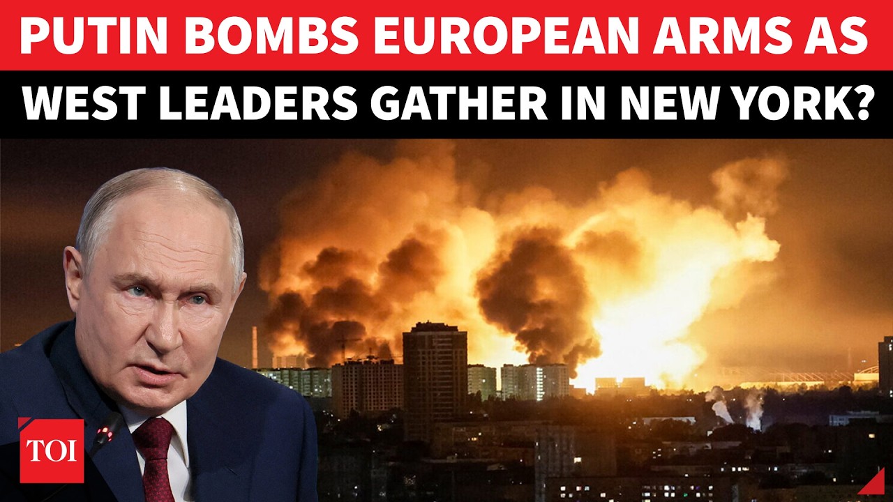 Армия Путина разбомбила судно с европейским оружием? Лидеры в панике в ООН в Нью-Йорке | Смотреть