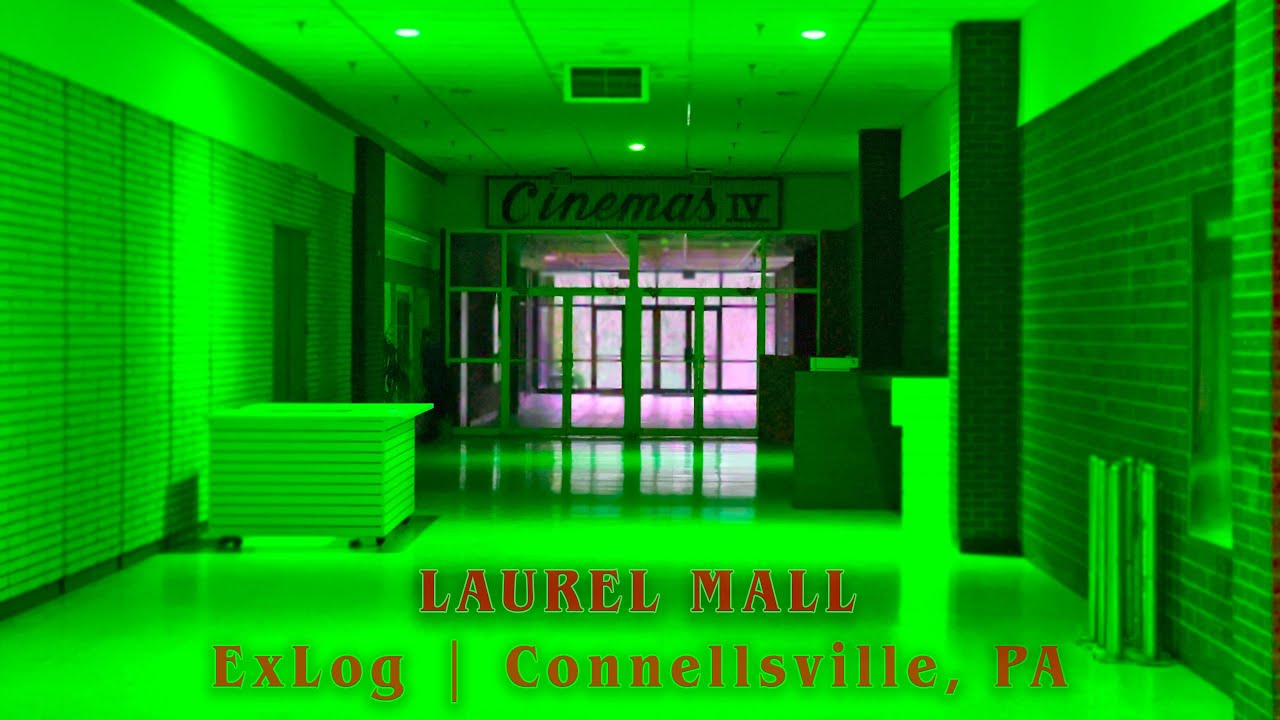 Торговый центр Laurel Mall — Коннеллсвилл, Пенсильвания | заброшенный торговый центр, крыло Matri...