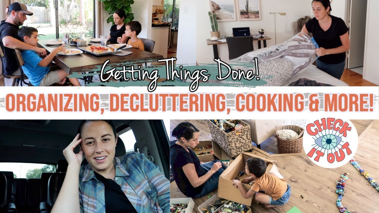 GETTING THINGS DONE! | ORGANIZING, COOKING, SHOPPING, HAUL, FALL 2019