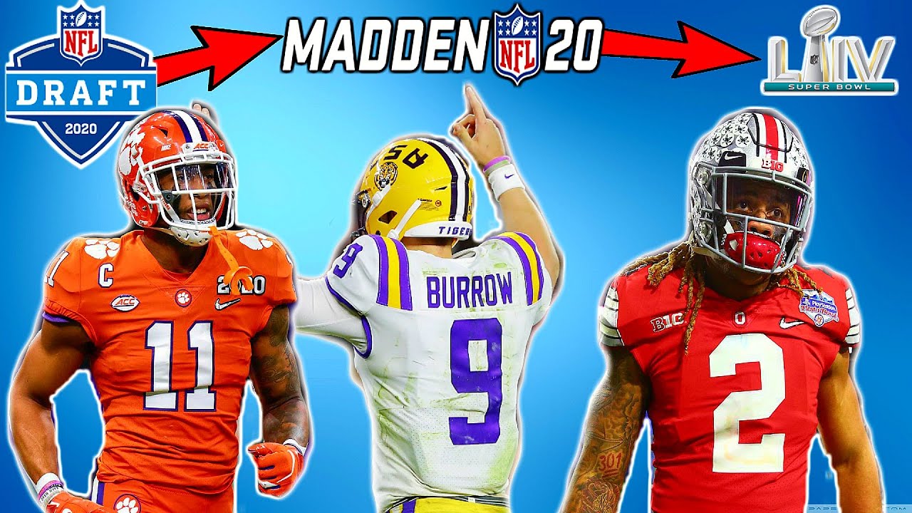 CAN THE BEST PLAYERS FROM THE 2020 NFL DRAFT WIN A SUPERBOWL? Madden 20 Franchise Experiment