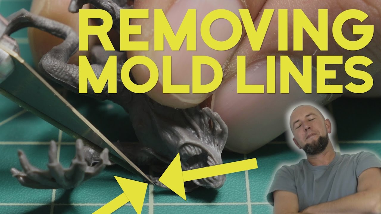 Painting Mansions of Madness Tutorial - Mold Lines
