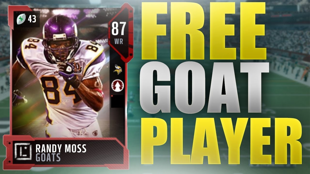 HOW TO GET A FREE GOAT PLAYER | Madden 18 Ultimate Team Goat Player Overview