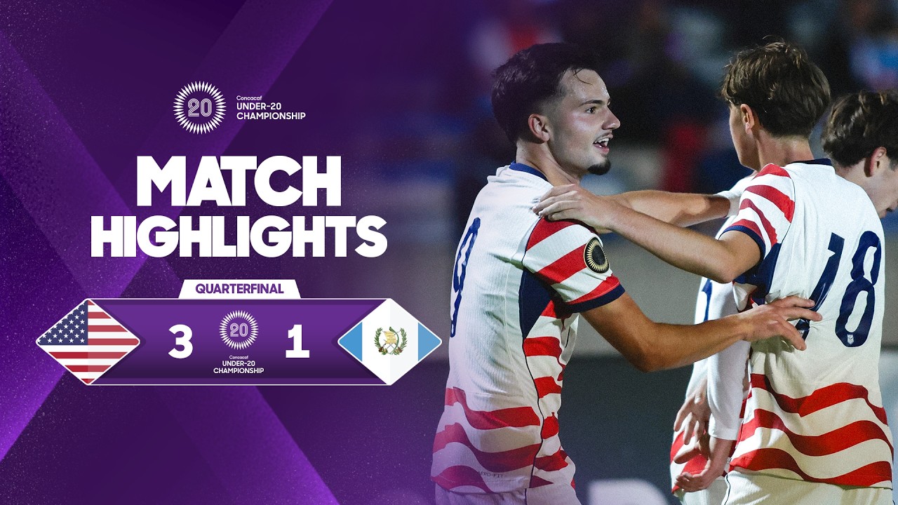 United States vs Guatemala | 2026 Concacaf Men's Under-20 Championship Quarterfinals