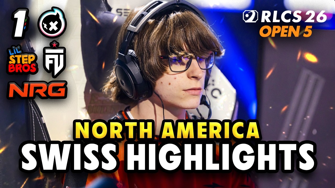 *Highlights* DANIEL IS PEAKING!? | Swiss Group B RLCS 2026 Highlights | North America Paris Open 5