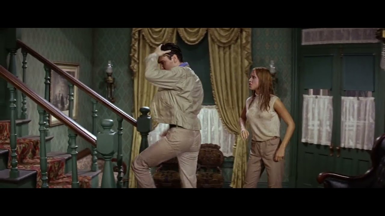 Elvis Presley Tickle me movie rain scene