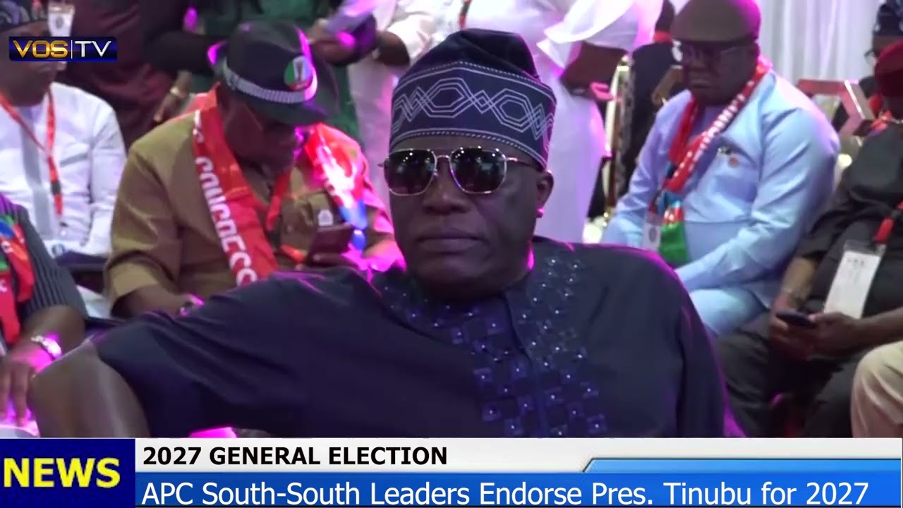 South-South APC Leader Backs President Tinubu for 2027 Re-Election