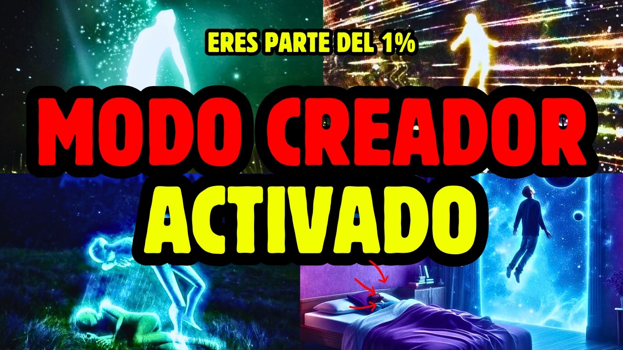 Si Ves Este Video, Has Entrado en Modo Creador (Solo el 1% de los Elegidos)