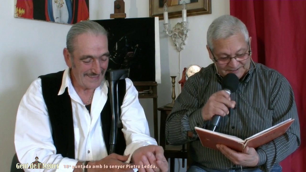 GENT DE L'ALGUER   18ª puntada amb Lo Senyor Pietro Ledda