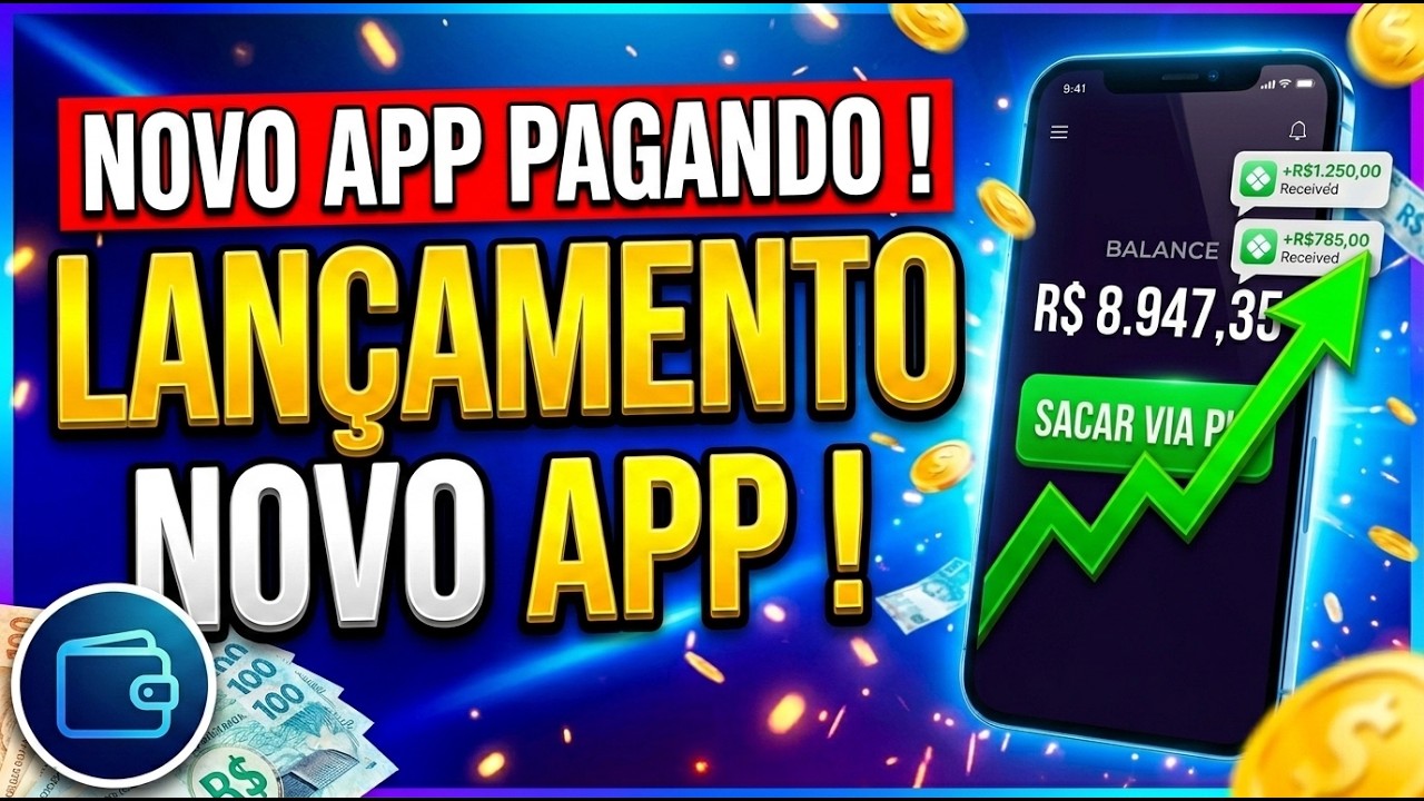 💰 APLICATIVO PAGANDO NO PIX ! VEJA O MELHOR APLICATIVO PARA GANHAR DINHEIRO EM 2026