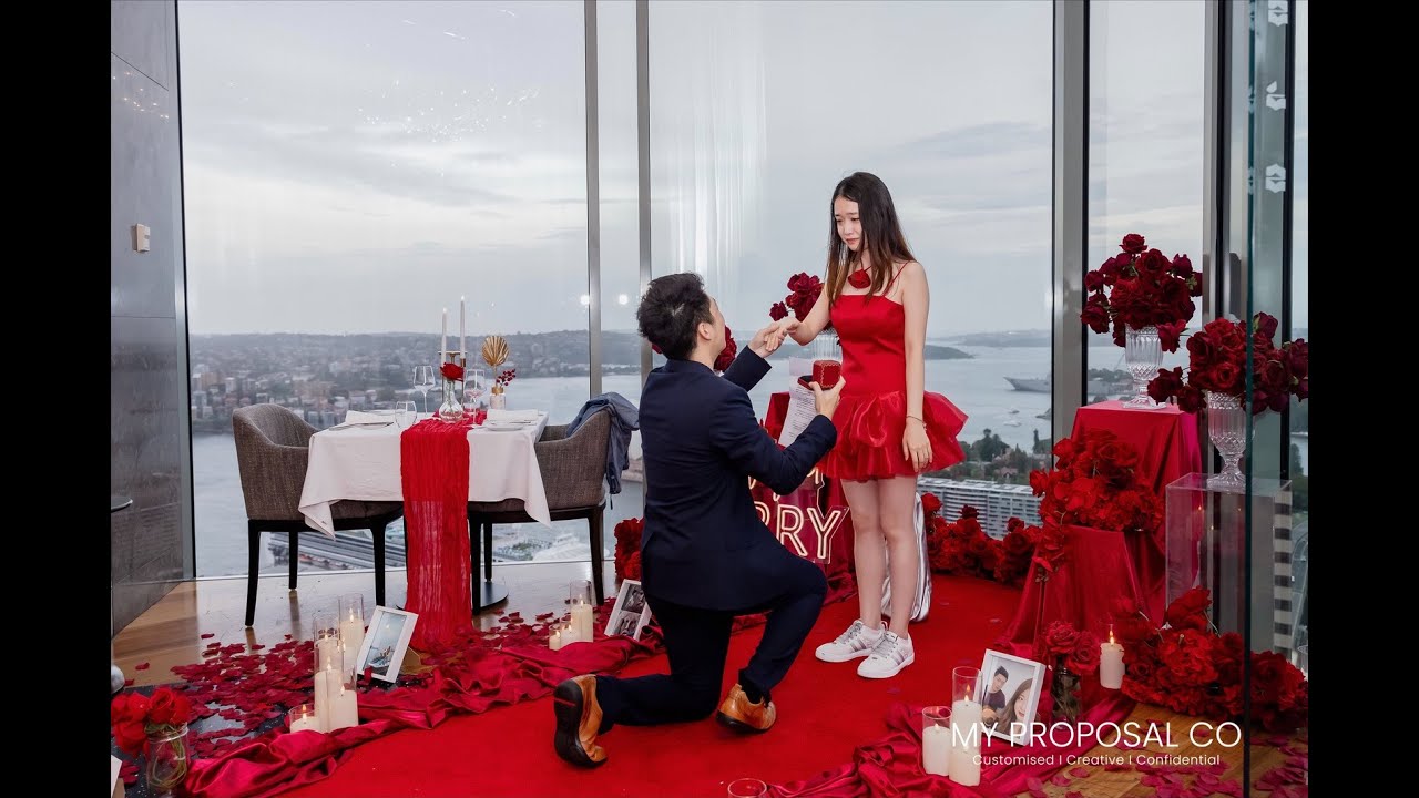 Private Dinner Sydney Proposal I My Proposal Co.