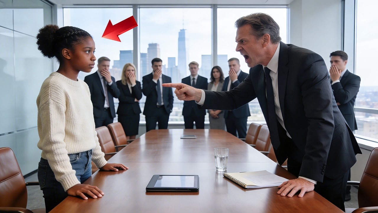 YOU KNOW NOTHING ABOUT THIS  THE MILLIONAIRE LAUGHED… BUT THE GIRL SILENCED HIM IN SECONDS