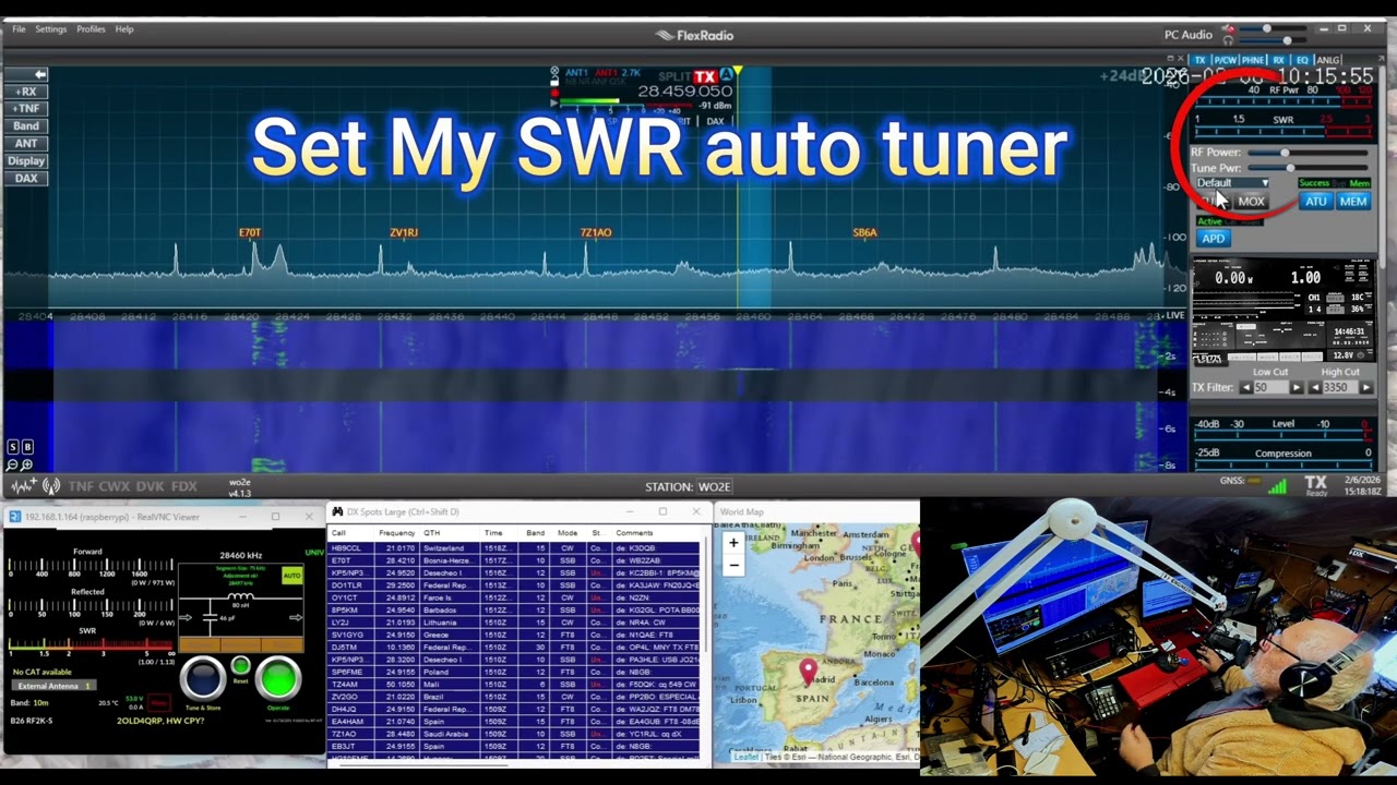 Ham Radio, Feb 6, 2026 SSB bosnia, 10mhz, SSB