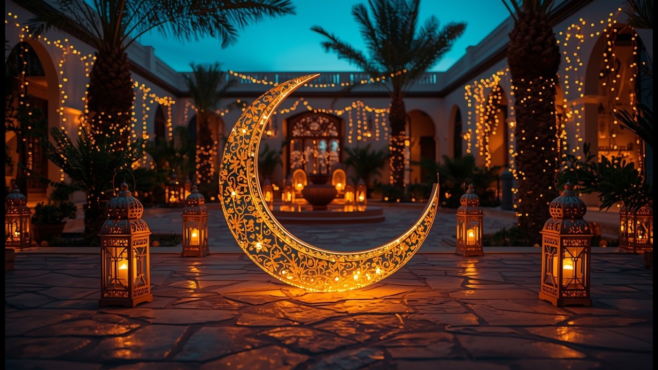 🌙 ألحان الطمأنينة تتناغم مع جمال أجواء رمضان ✨ Relaxing Ramadan Serenity 2026