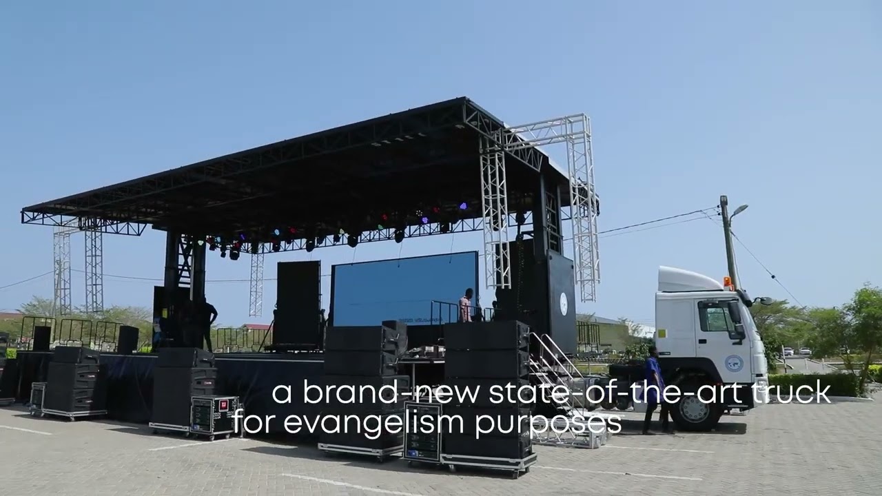 The Church Of Pentecost Dedicates State-Of-The-Art Evangelism Gospel Truck