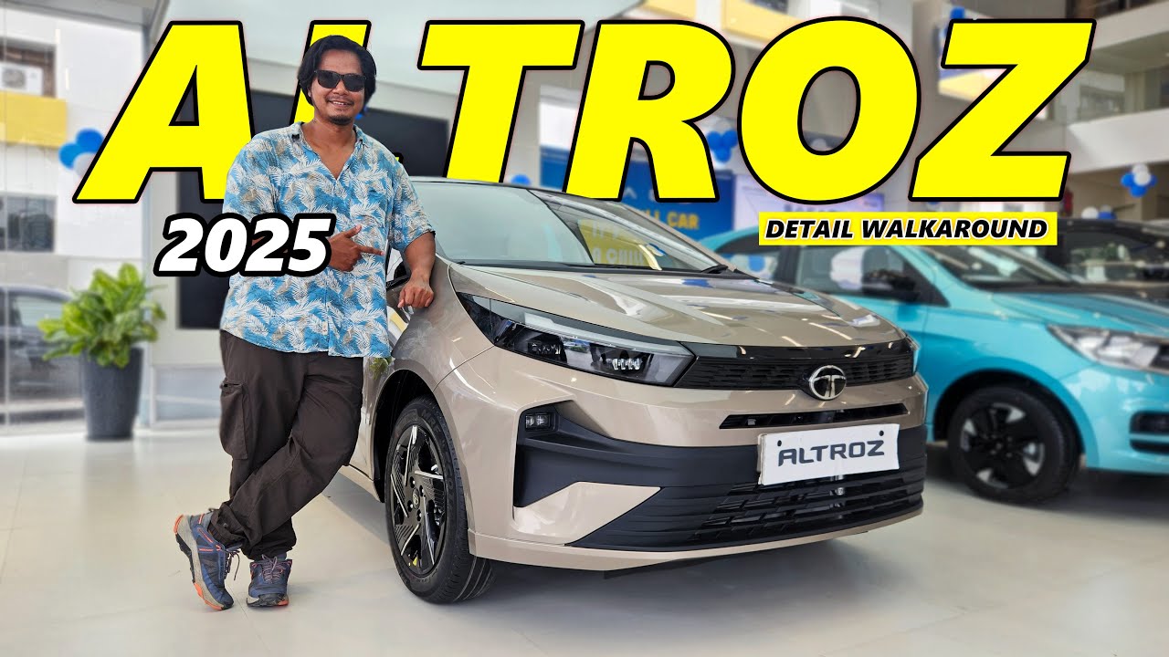 2025 Tata Altroz 2nd Top Model Full Review 🚗 Most Value for Money Hatchback?