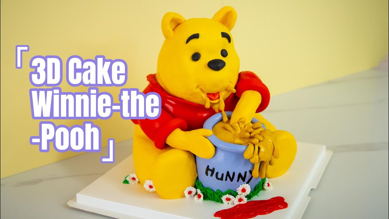 3D Winnie the Pooh Cake