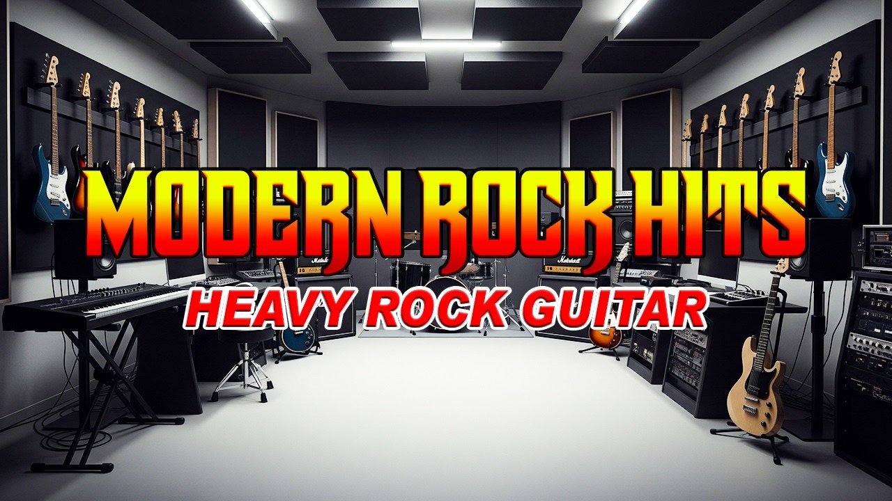 Hard As Rock 2026🔥Heavy Rock Guitar Instrumental, Industrial Rock, The Paradox, Modern Rock Hits