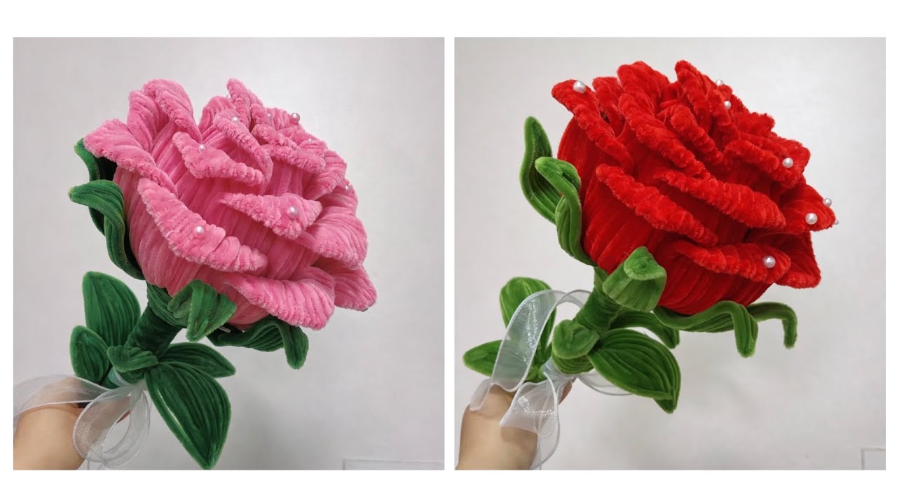 S1036 Hướng dẫn cách làm hoa tặng ngày lễ Tình yêu
